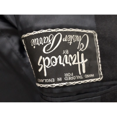 Pre-owned Harrods Black Cashmere Jacket