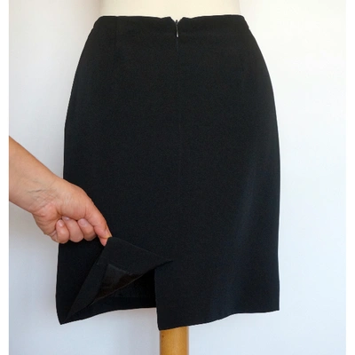 Pre-owned Versus Mini Skirt In Black