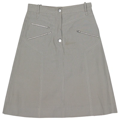 Pre-owned Balenciaga Mid-length Skirt In Grey