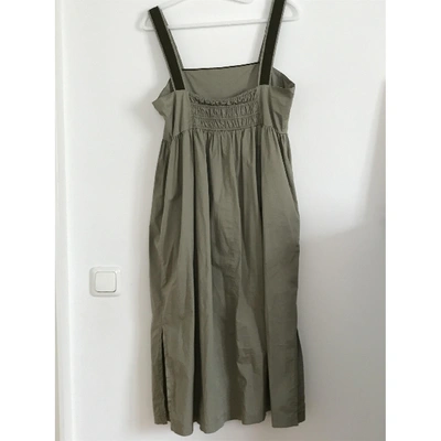 Pre-owned Hatch Khaki Dress