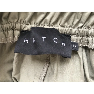 Pre-owned Hatch Khaki Dress