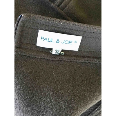 Pre-owned Paul & Joe Wool Mini Skirt In Brown