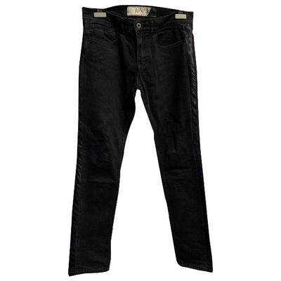 Pre-owned April77 Black Cotton - Elasthane Jeans