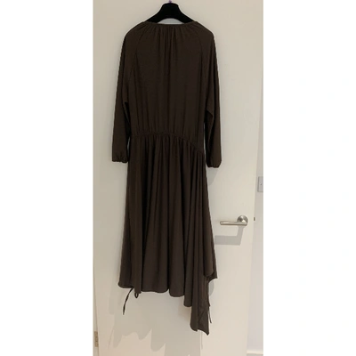 Pre-owned Vetements Brown Dress
