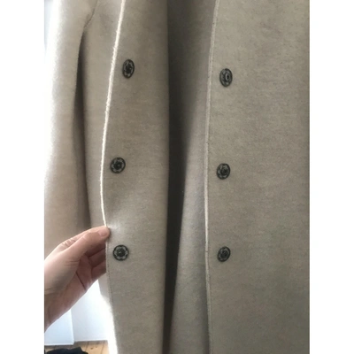 Pre-owned Harris Wharf London Grey Wool Coat