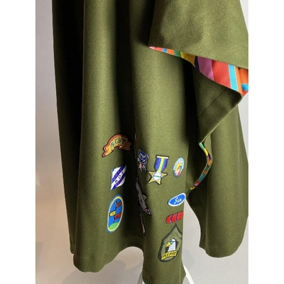 Pre-owned Mira Mikati Khaki Wool Coat