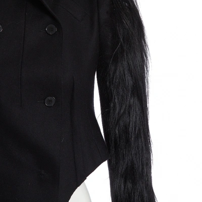 Pre-owned Carven Wool Jacket In Black
