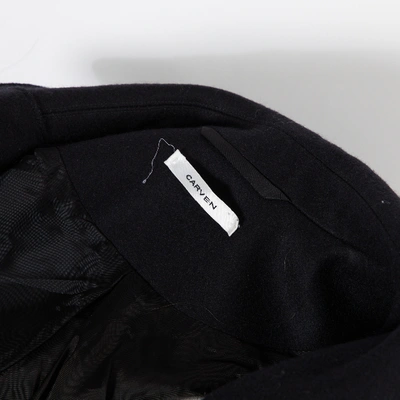 Pre-owned Carven Wool Jacket In Black