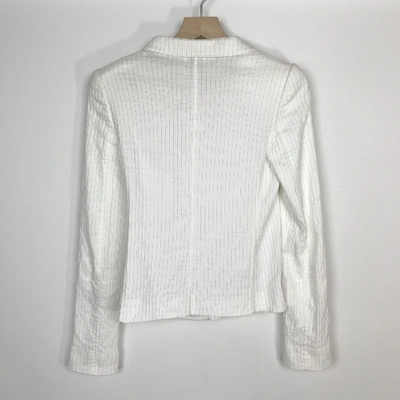 Pre-owned Armani Collezioni Jacket In White