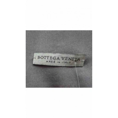 Pre-owned Bottega Veneta Silk Blouse In Grey