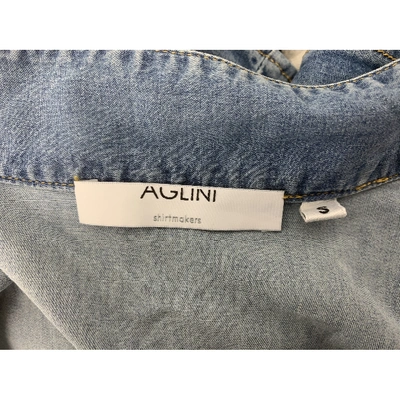 Pre-owned Aglini Shirt In Blue