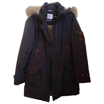 Pre-owned Aigle Brown Synthetic Coat
