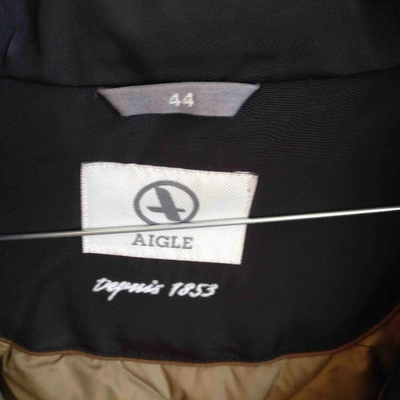 Pre-owned Aigle Brown Synthetic Coat