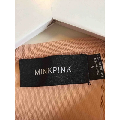 Pre-owned Minkpink Synthetic Top In Other
