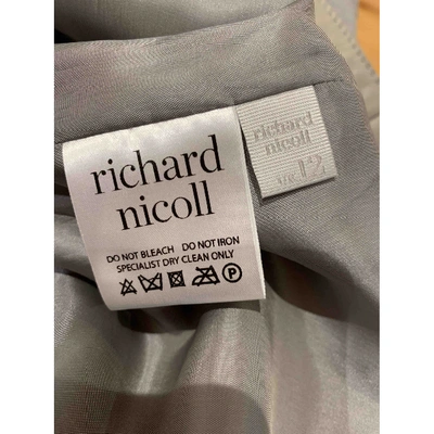 Pre-owned Richard Nicoll Mid-length Dress In Anthracite