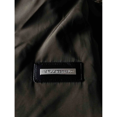 Pre-owned Karl Lagerfeld Polyester Coat In Other