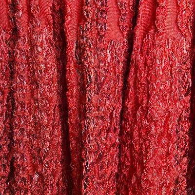 Pre-owned Alaïa Mid-length Skirt In Red