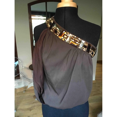 Pre-owned Dsquared2 Brown  Top