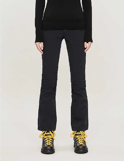 Perfect Moment Aurora Flared Stretch-shell Ski Trousers In Black
