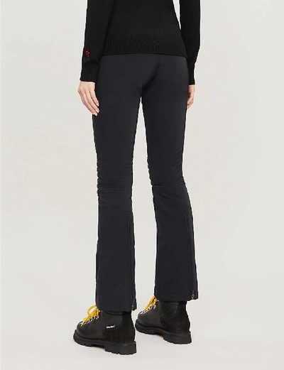 Perfect Moment Aurora Flared Stretch-shell Ski Trousers In Black
