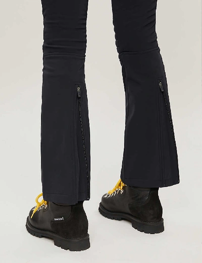 Perfect Moment Aurora Flared Stretch-shell Ski Trousers In Black