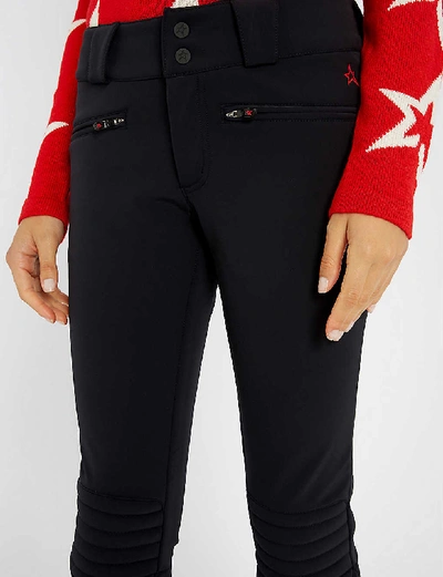 Perfect Moment Aurora Flared Stretch-shell Ski Trousers In Black