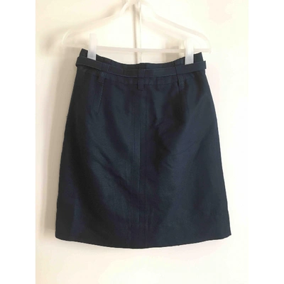 Pre-owned Marc By Marc Jacobs Mid-length Skirt In Navy