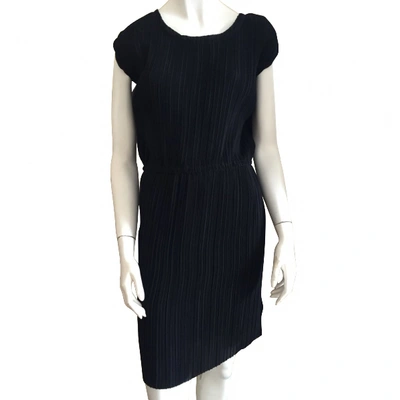 Pre-owned Bruuns Bazaar Mid-length Dress In Black