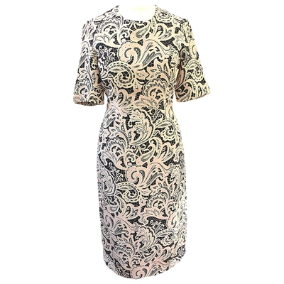 Pre-owned Mary Katrantzou Silk Mid-length Dress In Pink