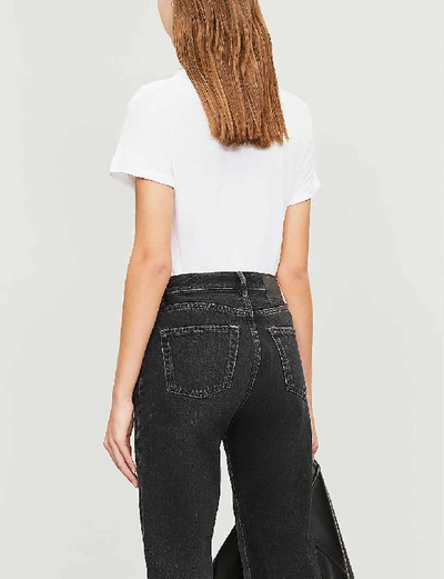 Rag & Bone V-neck Cotton-jersey T-shirt In Bright White