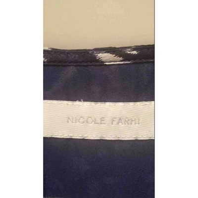 Pre-owned Nicole Farhi Silk Mid-length Dress In Other