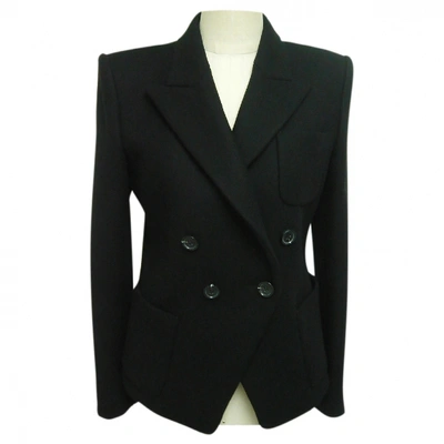 Pre-owned Barbara Bui Black Wool Jacket