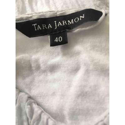 Pre-owned Tara Jarmon Silk Mid-length Dress In Other