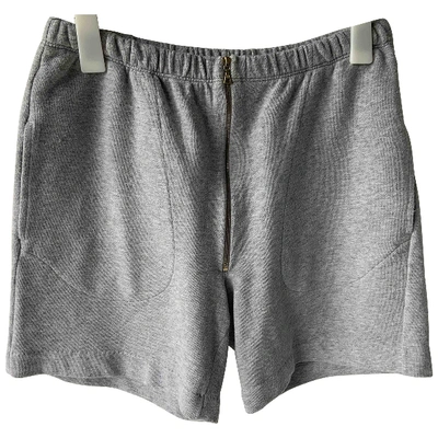 Pre-owned Marni Grey Cotton - Elasthane Shorts