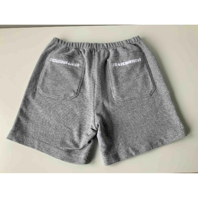 Pre-owned Marni Grey Cotton - Elasthane Shorts