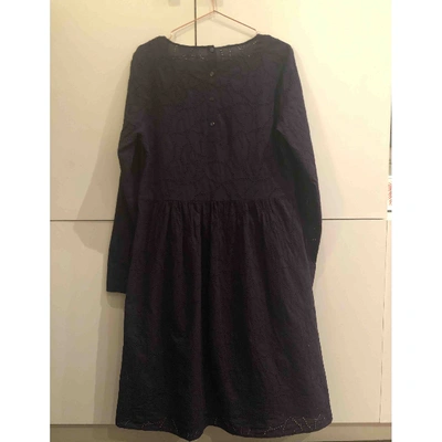 Pre-owned Chloé Stora Blue Cotton Dress