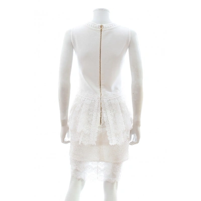 Pre-owned Antonio Berardi Dress In White