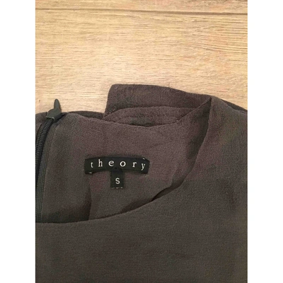 Pre-owned Theory Silk Top In Other