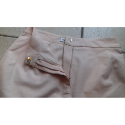 Pre-owned Claudie Pierlot Mid-length Skirt In Pink