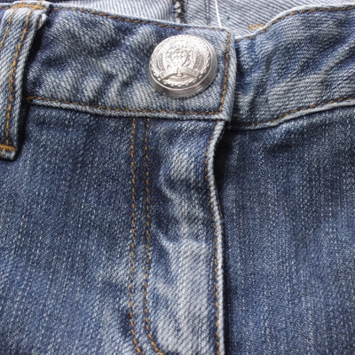 Pre-owned Balmain Blue Cotton Jeans