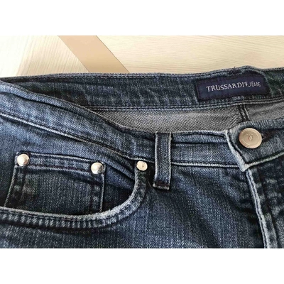 Pre-owned Trussardi Straight Jeans In Other