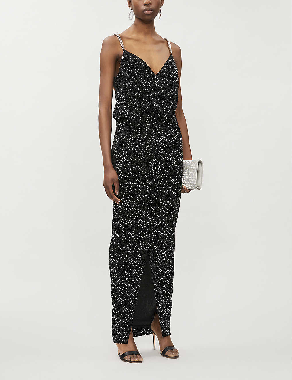 balmain maxi dress