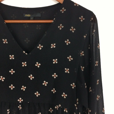 Pre-owned Maje Black Polyester Top