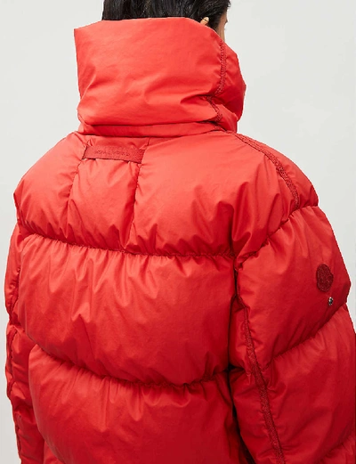 Shop Moncler Genius X 1017 Alyx 9sm Eris Padded Shell Jacket In Red