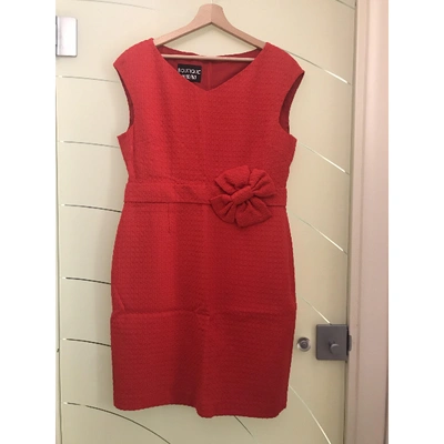 Pre-owned Moschino Mid-length Dress In Red