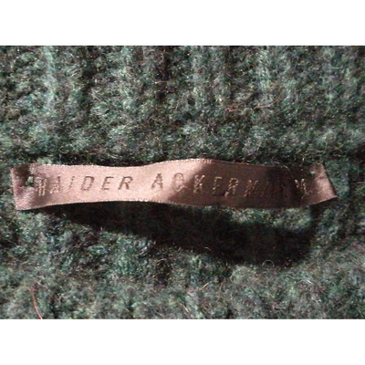 Pre-owned Haider Ackermann Wool Jumper In Green