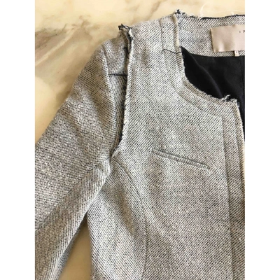 IRO Pre-owned Wool Blazer In Grey