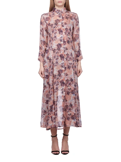 Shop Iro Maddie Floral Print Dress In Multi