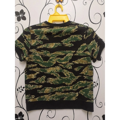 Pre-owned A Bathing Ape Green Cotton Top