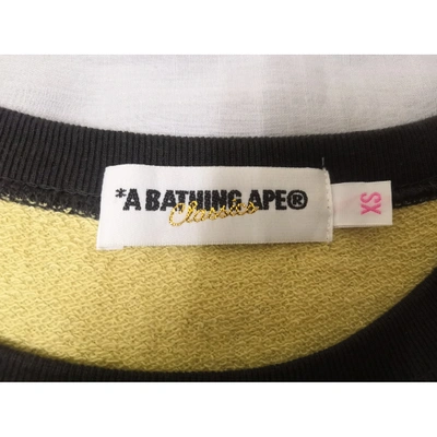 Pre-owned A Bathing Ape Green Cotton Top